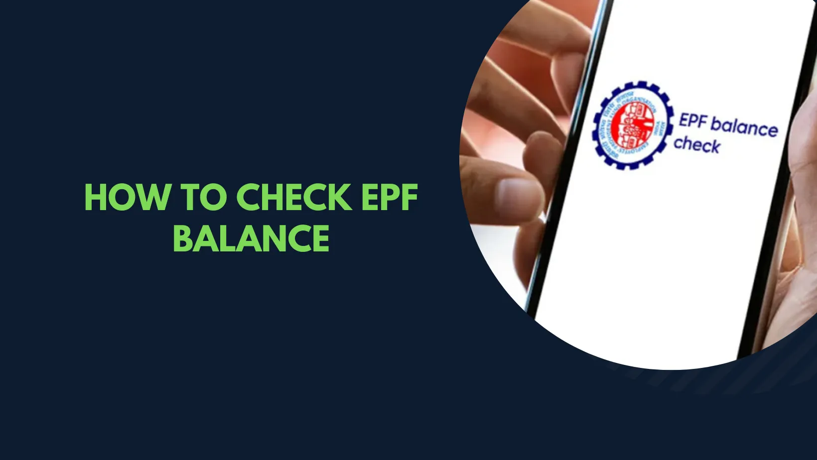 How to Check EPF Balance
