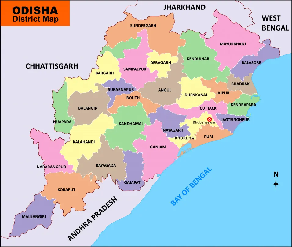 district of odisha
